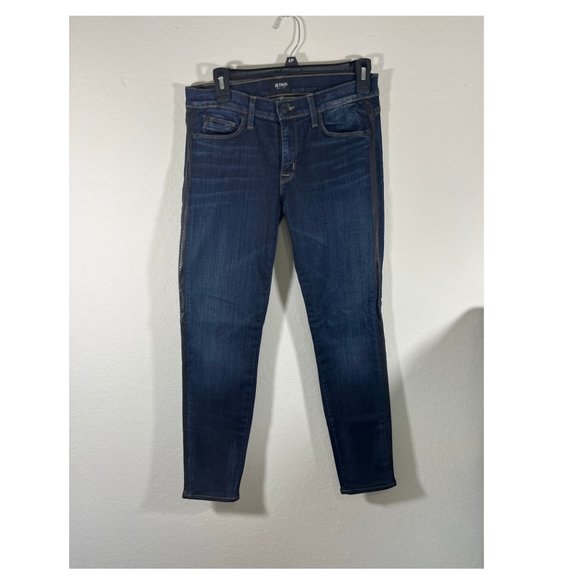 Hudson Women's Ava Super Skinny Cropped Jeans Size 27 Style WC4022DIF - Picture 2 of 11